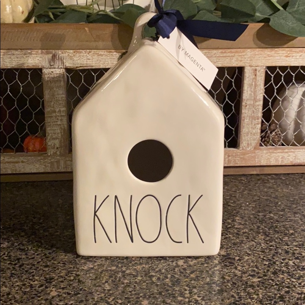 Rae Dunn Knock Birdhouse
